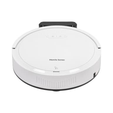 Nordic Sense Robotdammsugare med laddstation Vit