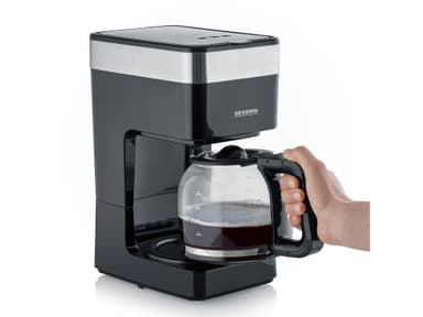 Severin Kaffebryggare 900 watt Svart