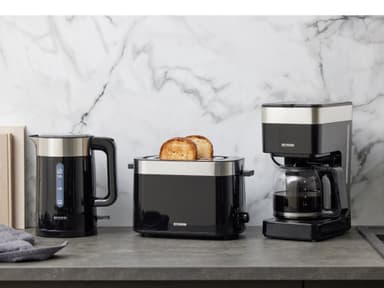 Severin Kaffebryggare 900 watt Svart