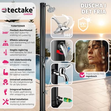 tectake Soldusch Tinto - svart