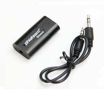 Trådlöst ljud i bilen! Bluetooth Music Receiver (Vit)