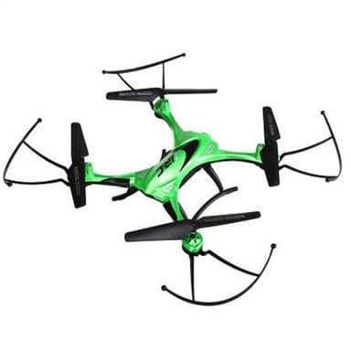 JJRC H31 - Vattentålig Drönare/Quadcopter, 2.4G 4CH-sändare och 6-axlig Gyro med LED, Grön