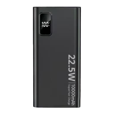 SiGN Super Powerbank 10000mAh, 22,5W, Svart
