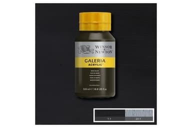 Galeria Acrylic 500Ml Mars Black 386