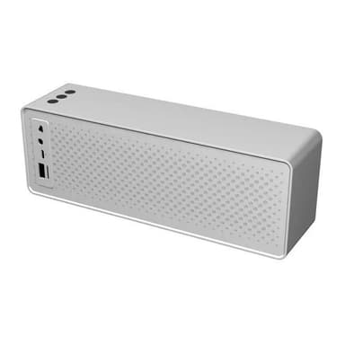 Bluetooth-högtalare, Silver med Graffiti