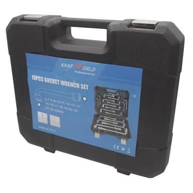 Kraft World Hylsnyckelsats 19st (KW-19)