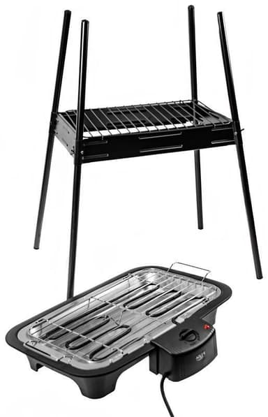 Adler Elektrisk grill med avtagbar värmare