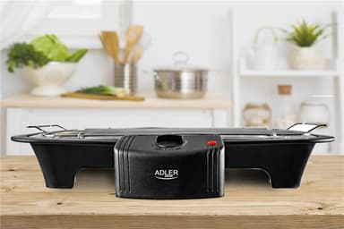 Adler Elektrisk grill med avtagbar värmare