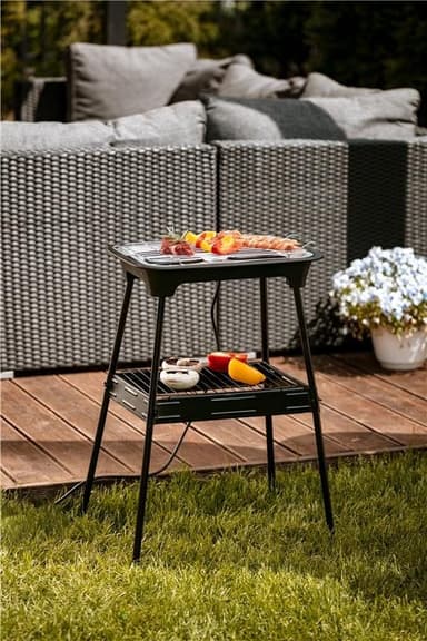 Adler Elektrisk grill med avtagbar värmare