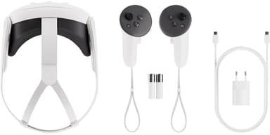 Meta Quest 3 VR portabelt headset (512 GB) - renoverat