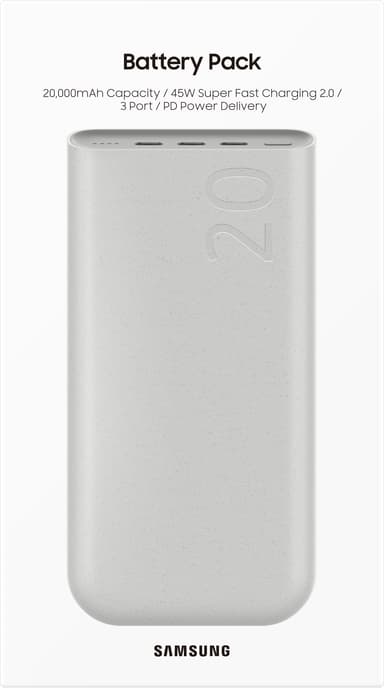 Samsung 20Ah powerbank (45W)