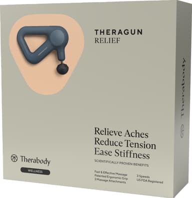 Theragun Relief massagepistol från Therabody (marinblå)
