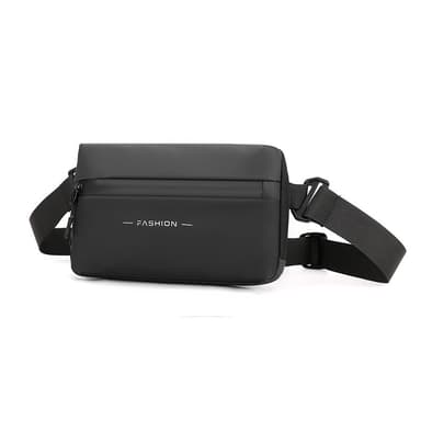Fanny Pack - Mångsidig och snygg midjeväska i nylon Svart