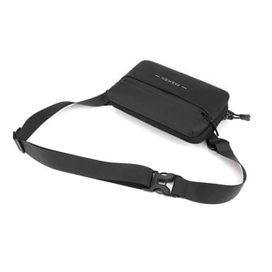 Fanny Pack - Mångsidig och snygg midjeväska i nylon Svart