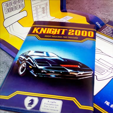 Doctor Collector Knight Rider leksaksset (F.L.A.G Agent)