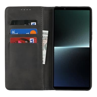 Till Sony Xperia 1 VI Plånboksfodral - Svart
