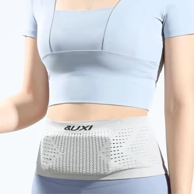 Elastisk löpbälte Midjeväska Fanny Pack - Svart / S
