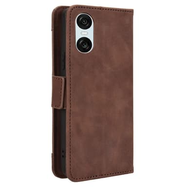 Till Sony Xperia 10 VI Plånboksfodral  - Brun