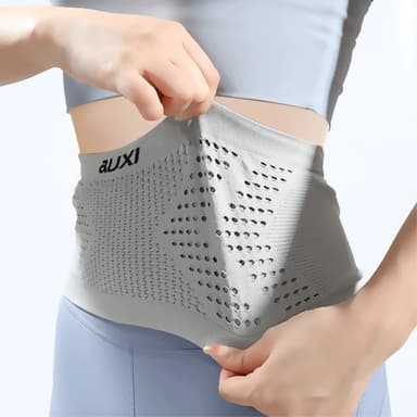 Elastisk löpbälte Midjeväska Fanny Pack - Svart / S