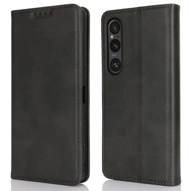 Till Sony Xperia 1 VI Plånboksfodral - Svart