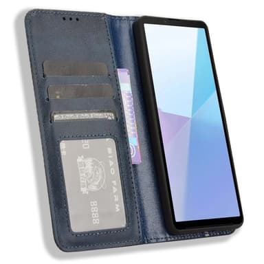 Plånboksfodral till Xperia 10 Vi - Blå