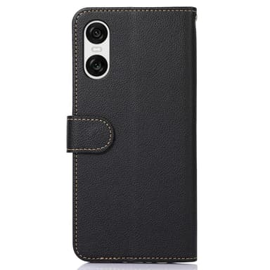 KHAZNEH Sony Xperia 10 VI Plånboksfodral Svart/Röd