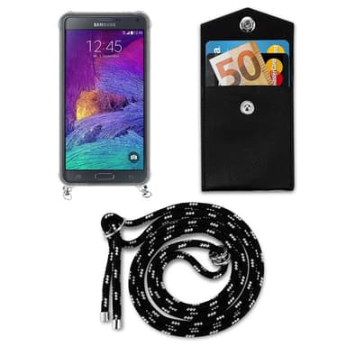 Skal Samsung Galaxy NOTE 4 Fodral Kedja (Svart)