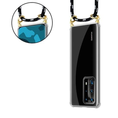 Huawei P40 PRO / P40 PRO+ Skal Fodral Kedja (Svart)