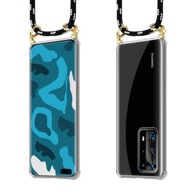 Huawei P40 PRO / P40 PRO+ Skal Fodral Kedja (Svart)