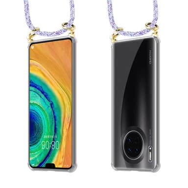 Huawei MATE 30 Skal Fodral Kedja (Lila)