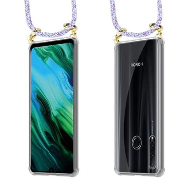 Honor 20e Skal Fodral Kedja (Lila)