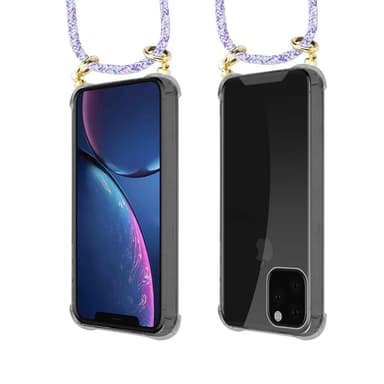iPhone 11 PRO MAX Skal Fodral Kedja (Lila)