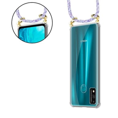 Honor 9X LITE Skal Fodral Kedja (Lila)