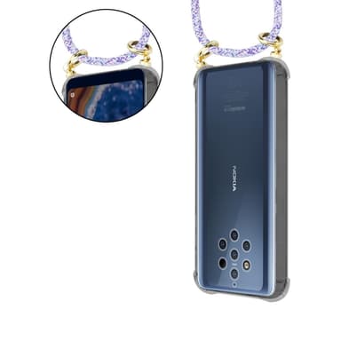 Nokia 2 2017 Skal Fodral Kedja (Lila)