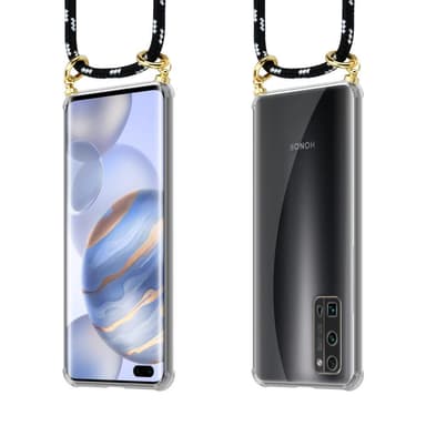 Honor 30 PRO Skal Fodral Kedja (Svart)