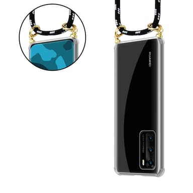 Huawei P40 Skal Fodral Kedja (Svart)