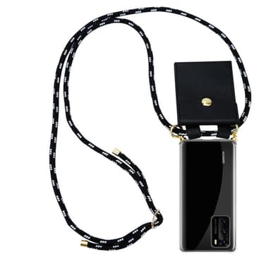 Huawei P40 Skal Fodral Kedja (Svart)