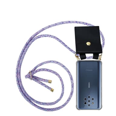 Nokia 2 2017 Skal Fodral Kedja (Lila)