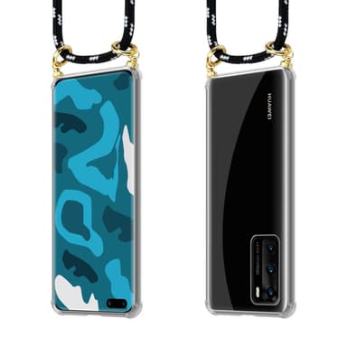 Huawei P40 Skal Fodral Kedja (Svart)