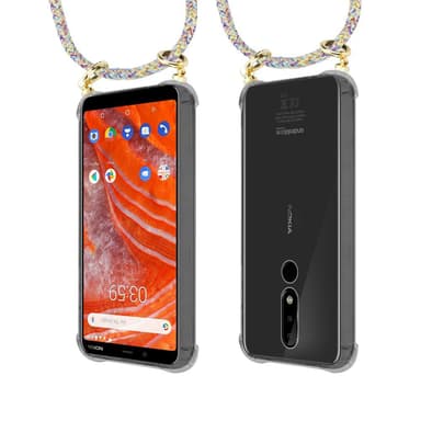 Nokia 3.1 PLUS Skal Fodral Kedja (Gul)