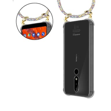 Nokia 3.1 PLUS Skal Fodral Kedja (Gul)