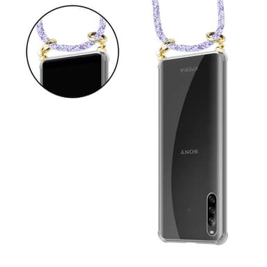 Sony Xperia L4 Skal Fodral Kedja (Lila)