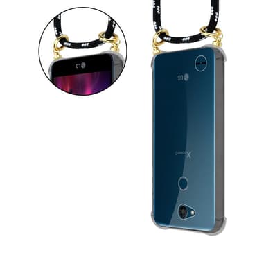 LG X POWER 3 Skal Fodral Kedja (Svart)