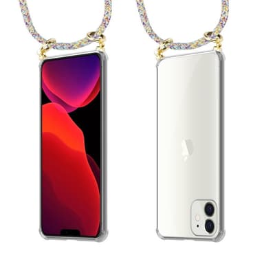 iPhone 12 MINI Skal Fodral Kedja (Gul)