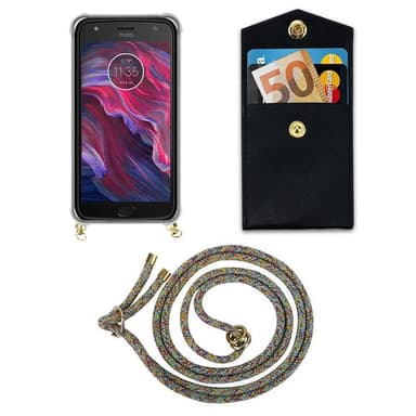 Motorola MOTO X4 Skal Fodral Kedja (Gul)