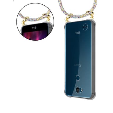LG X POWER 3 Skal Fodral Kedja (Gul)