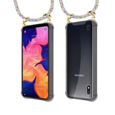 Samsung Galaxy A10 / M10 Skal Fodral Kedja (Gul)