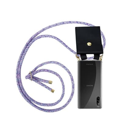 Sony Xperia L4 Skal Fodral Kedja (Lila)