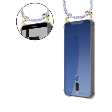 Huawei MATE 10 LITE Skal Fodral Kedja (Lila)