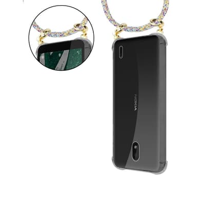 Nokia 1 PLUS Skal Fodral Kedja (Gul)